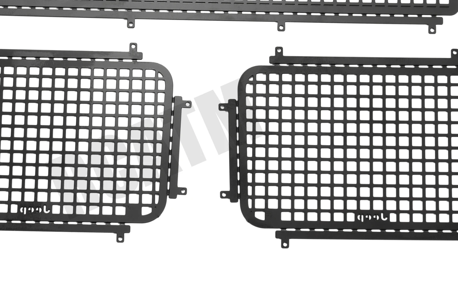 3 шт. металлическая трехмерная сетка для окон автомобиля из нержавеющей стали