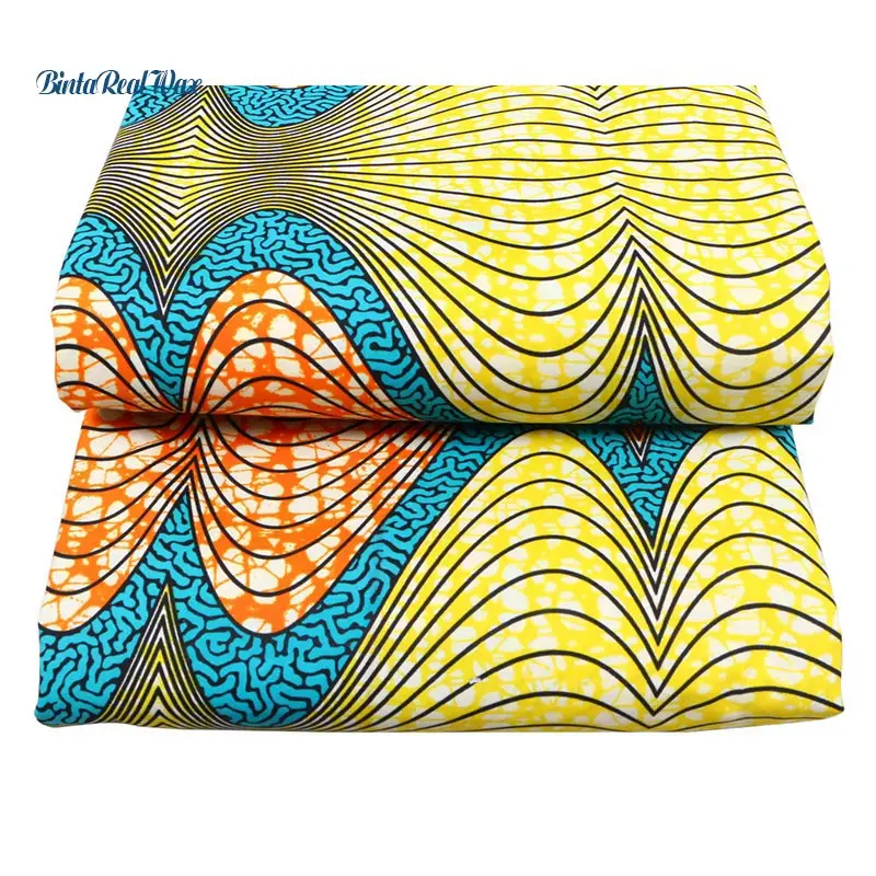 Модная Лоскутная Ткань Анкары африканская ткань из полиэстера с принтом воска