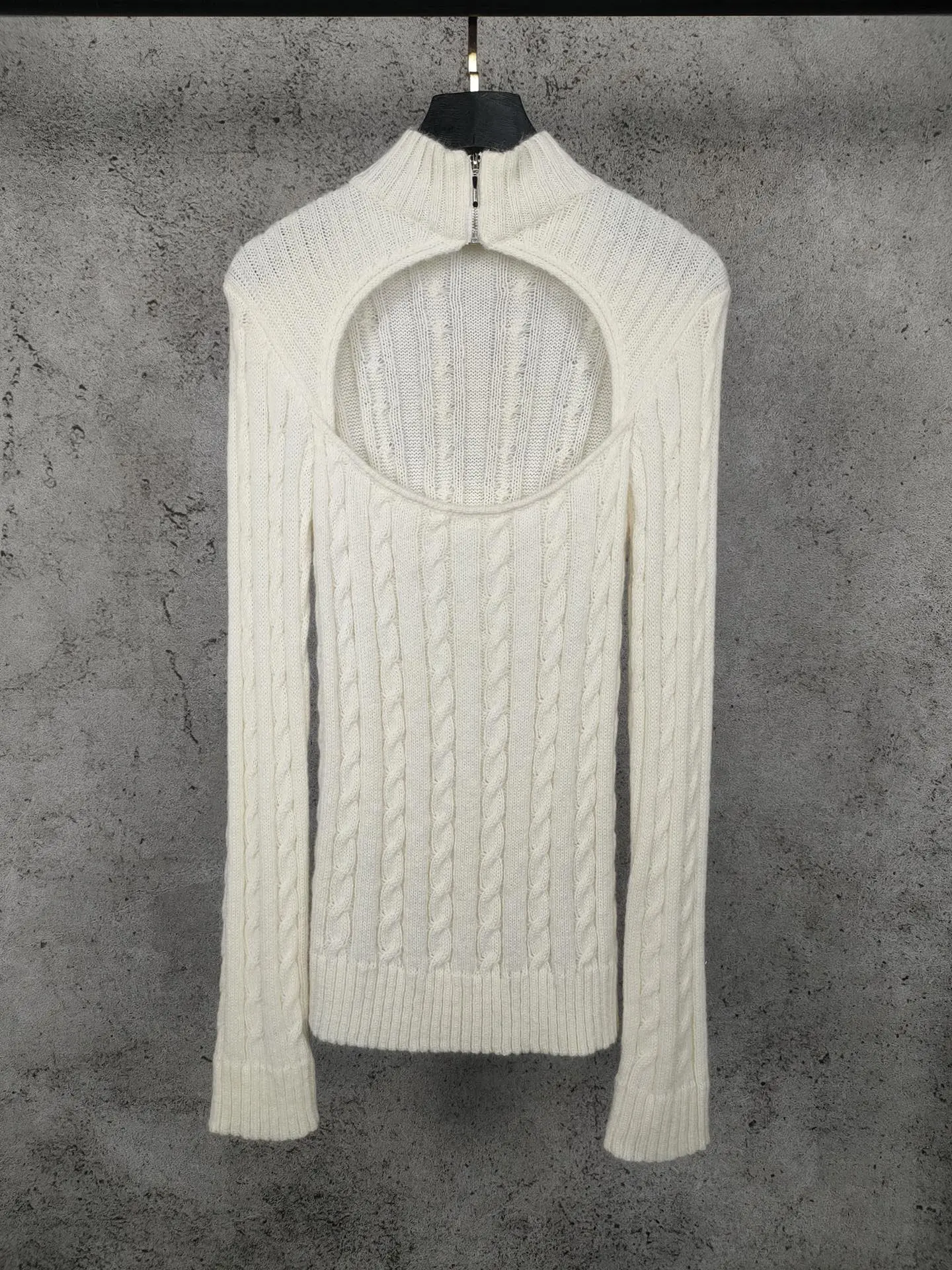 

ladies 2021 new fashion long sleeve sexy casual solid color hollow wool bottoming shirt 1111