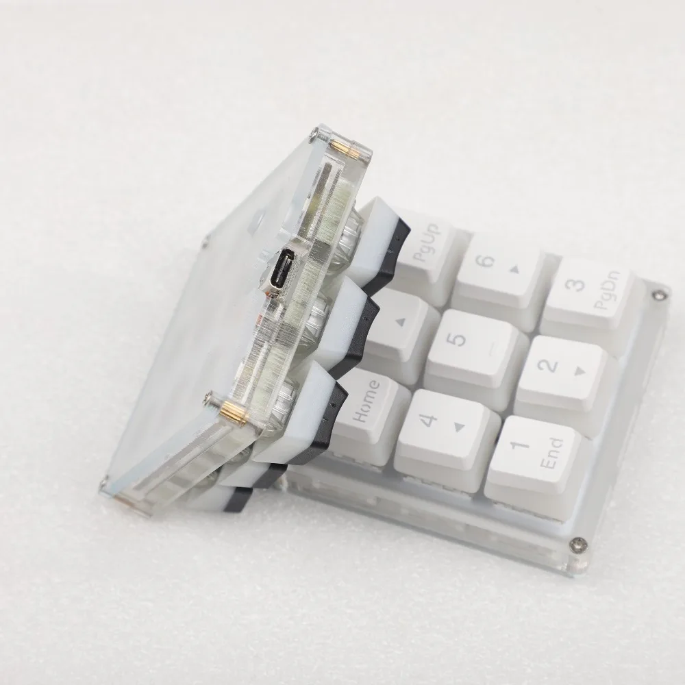 9 клавиш YMDK RGB QMK Hotswap поддержка макросъемки функция типа C MX переключатели механическая клавиатура Numpad для игр фотошоп