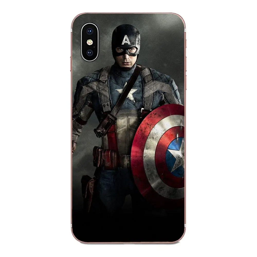 Cases Deadpool Captain America Iron Man For Xiaomi Mi3 Mi4 Mi4C Mi4i Mi5 Mi 5S 5X 6 6X 8 SE Pro Lite A1 Max Mix 2 Note 3 4 | Мобильные