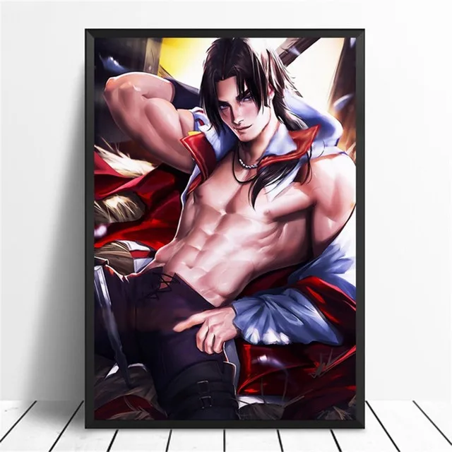 

Tokyo Ghoul Japanese Anime Figure Poster Wall Art Canvas Print Bedroom Home Living Room Decoration Painting Frameless Picture