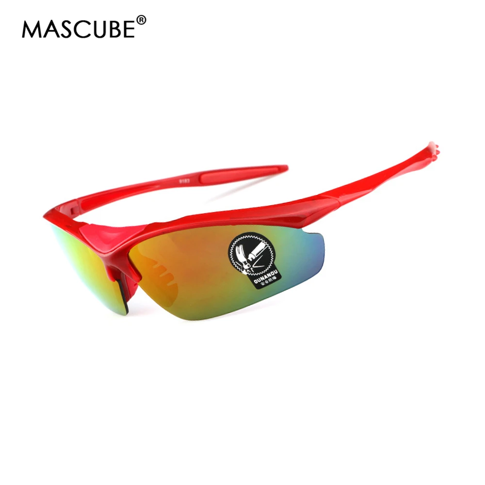 MASCUBE, велосипедные очки, для улицы, велосипедные солнцезащитные очки, спортивные, для рыбалки, мотор, светоотражающие, с защитой от ультрафиолета, очки с разноцветными линзами