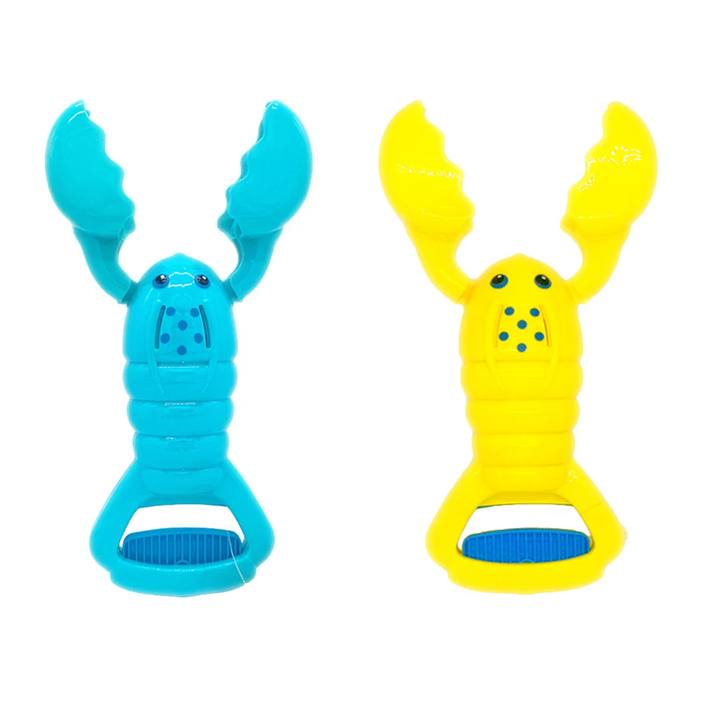 

1Pc Creative Lobster Shaped Clip Snowball Sand Clamp Funny Playing Sand Toys for Children Kids (Random Color Delivery)