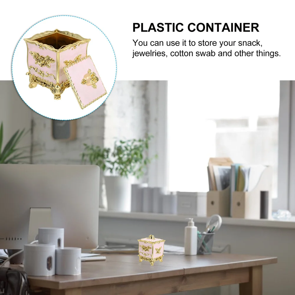 

1pc Multifunctional Jar Decorative Storage Box Small Sundries Organizer