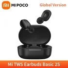 Беспроводные наушники Xiaomi Mi True, оригинальные базовые наушники 2S Bluetooth 5,0, сенсорное управление, Type-C, TWS Bluetooth наушники