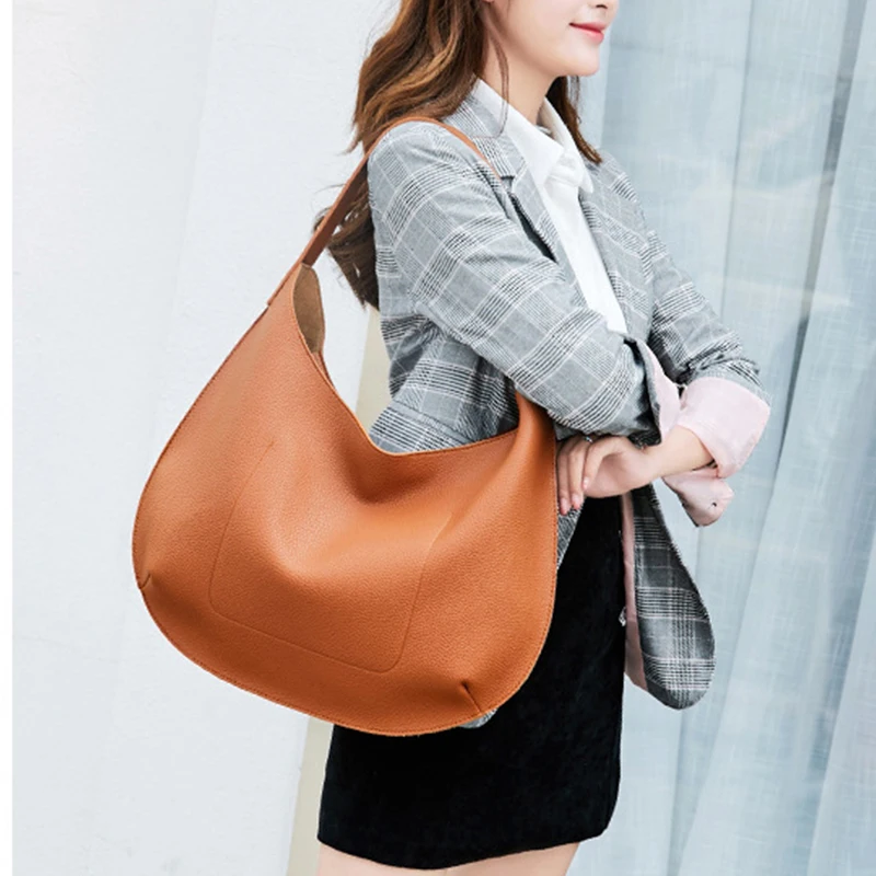 

2021 новая женская сумка модная женская сумка-полумесяц модный дизайн простая женская сумка на одно плечо Повседневная