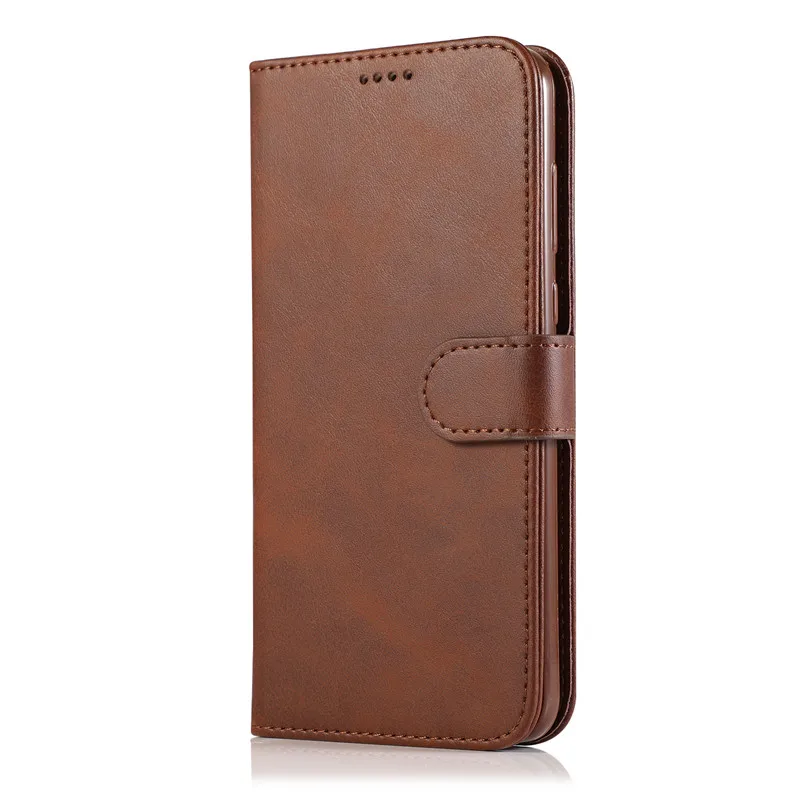 brown Флип кошелек ТПУ кожа мягкая сумка huawei P30 P30 Pro P30 lite P20 P20 Pro P20 Lite mate 20 mate Lite Nova 4 Чехол - Цвет: brown
