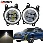 Светодиодный ные Противотуманные фары 12 В H11 автомобильные передние противотуманные фары DRL для Subaru Outback 2010 2011 2012 для Levorg Impreza 2014 2015 2016 2017 2018