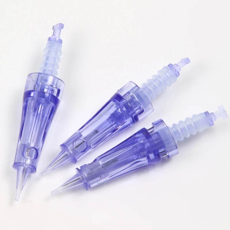 50 шт. Перманентный макияж штыковая игла картридж 1RL 3RL для микроблейдинга бровей