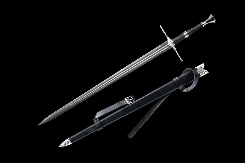 Меч ривия средневековые мечи из нержавеющей стали реальное лезвие без острых
