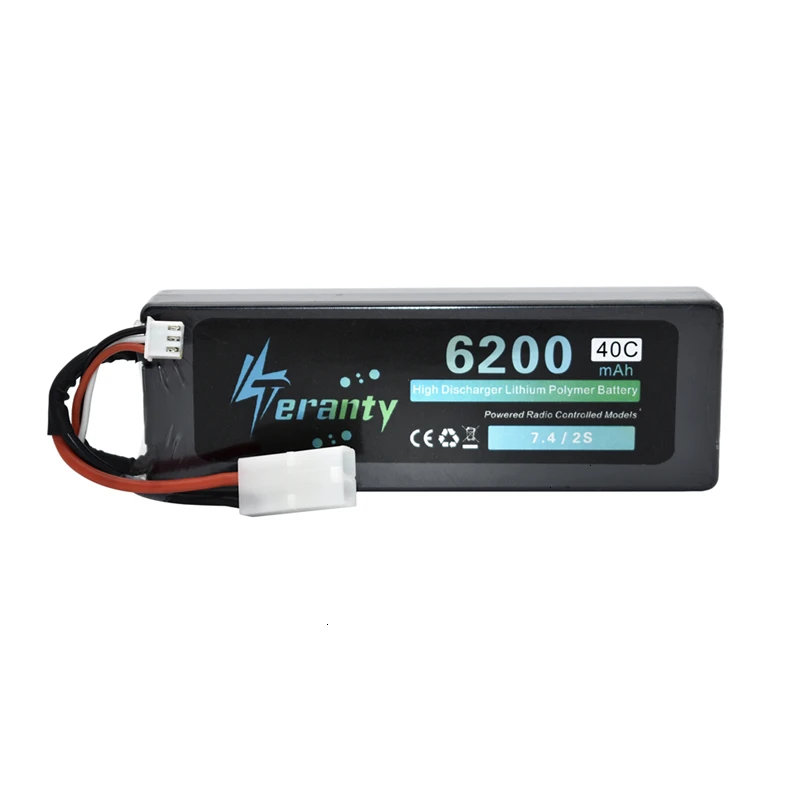 Teranty Power 7 4 В 6200 мАч 40C Lipo Batterry для RC дрона лодки Quodcopter запасные части 2s 6000 батареи