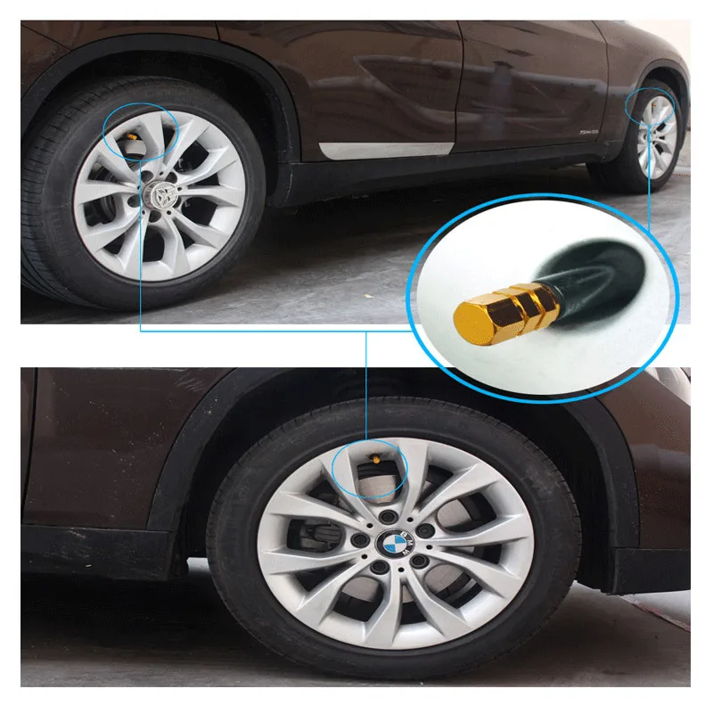 

4Pcs Car Truck Motorcycle Bike Wheel Tire Tyre Dust Valve Stem Cap Covers
