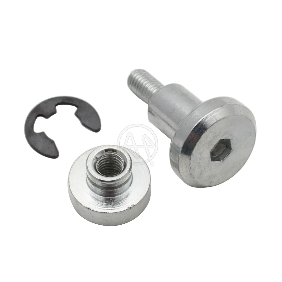 1 комплект серебристая алюминиевая резьба сиденье на крыле крепежный болт