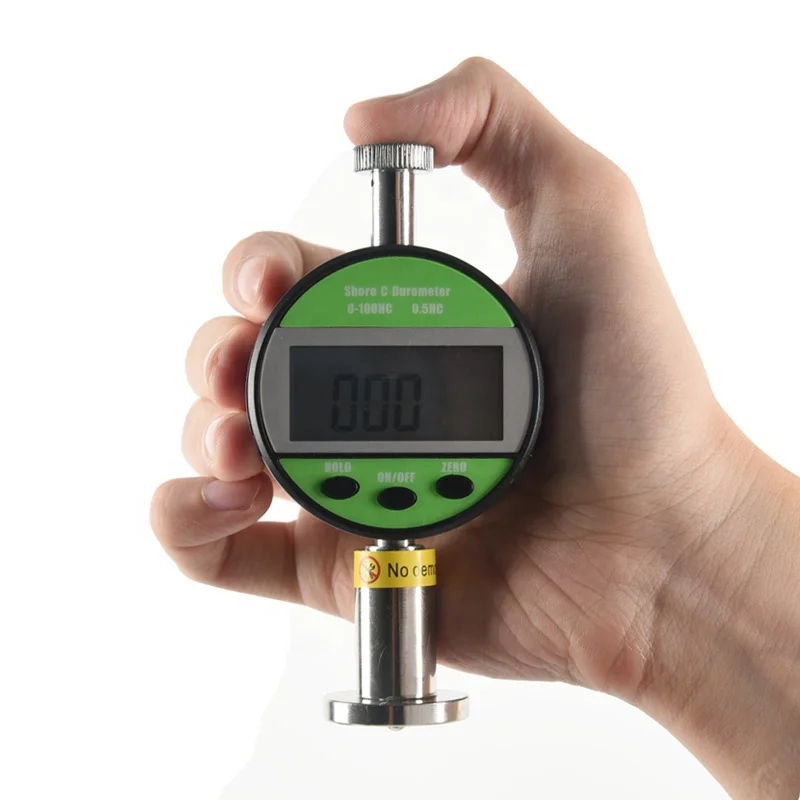 

Digital C durometer for testing for sneaker midsole foam hardness