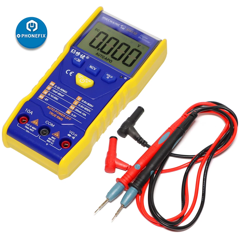 Мультиметр механический SIV110 цифровой с ЖК-дисплеем | Инструменты