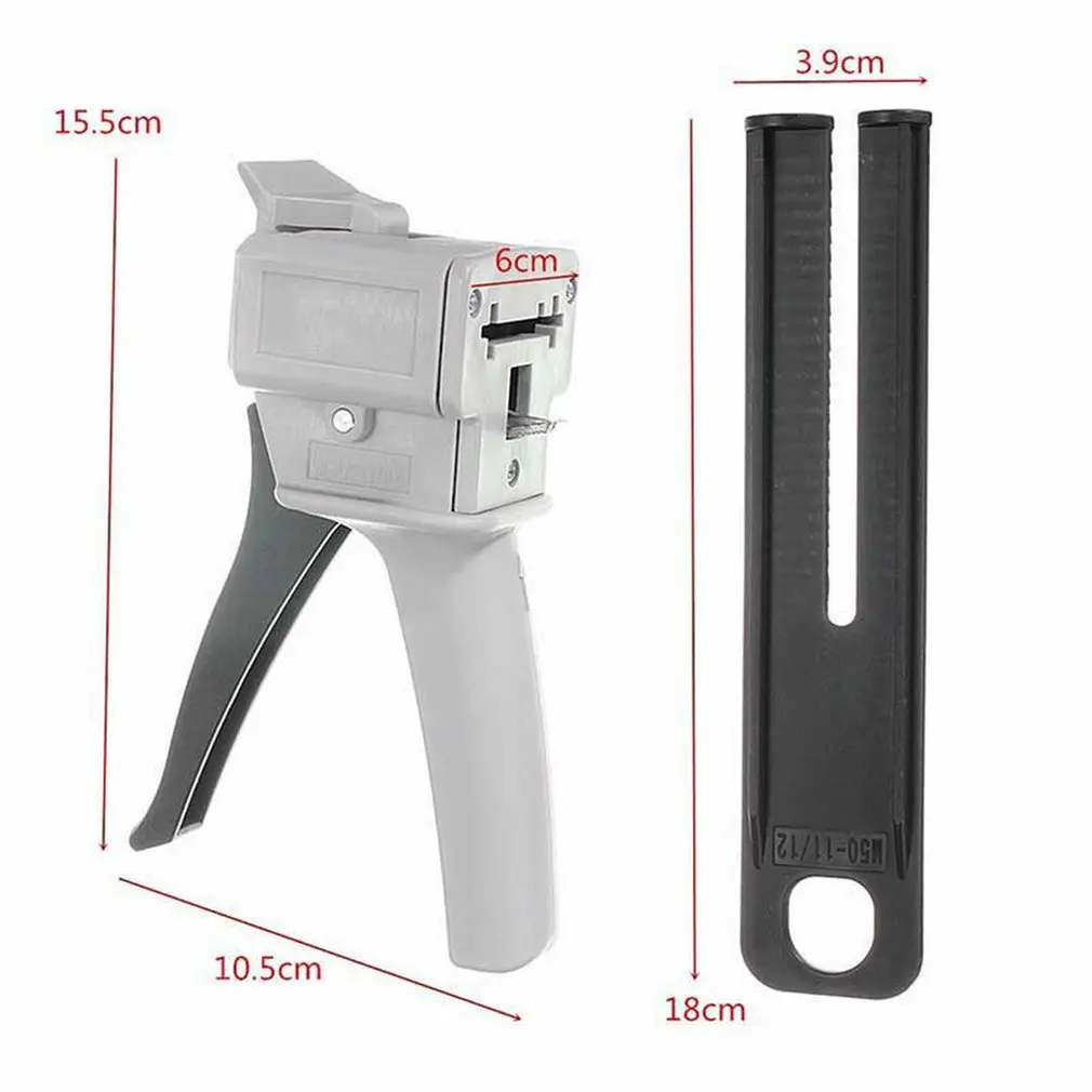 

50ml Ab Epoxy Glue Gun Adhensive Mix 1:1 2:1 Manual Dispense Hand Tool Labeling Adhesive For Silica Gel Glues