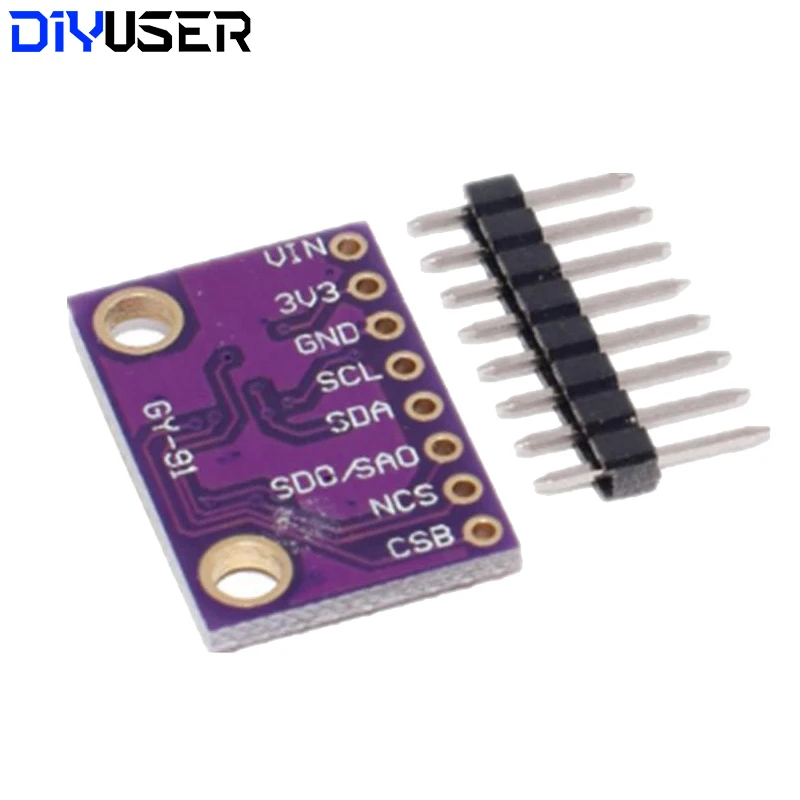 MPU-9250 MPU9250 BMP280 SPI IIC/I2C 10DOF ускорение гироскоп-Компас 9-осевой сенсорный модуль GY-91