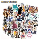 Японские Аниме стикеры сказочного хвоста для чемоданов скейтбордов ноутбуков чемоданов холодильников телефонов Стайлинг автомобиля сделай сам Водонепроницаемая наклейка 103050 шт.