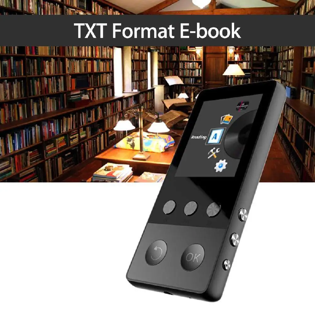 MP3-плеер Портативный 8 ГБ Bluetooth Hi-Fi экран 1 дюйма