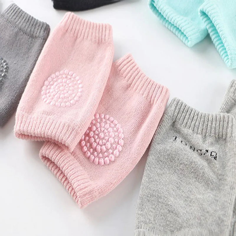 

2Pcs Sports Knee Protector Baby Crawling Anti-Slip Knee Pads Kids Brace Support Knee Protector Kneecap Crawling Leg Knee Sleeve