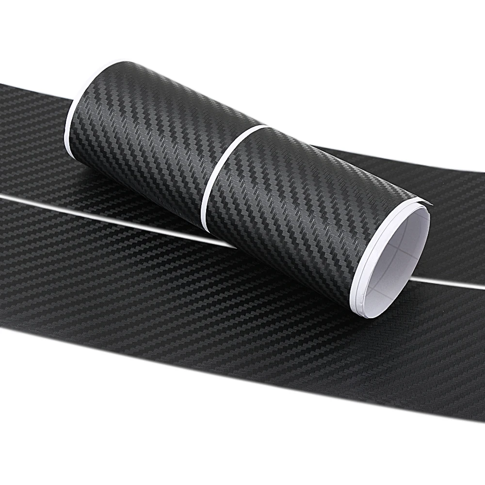 Автомобильный Стайлинг углеродное волокно устойчивые к царапинам полосы