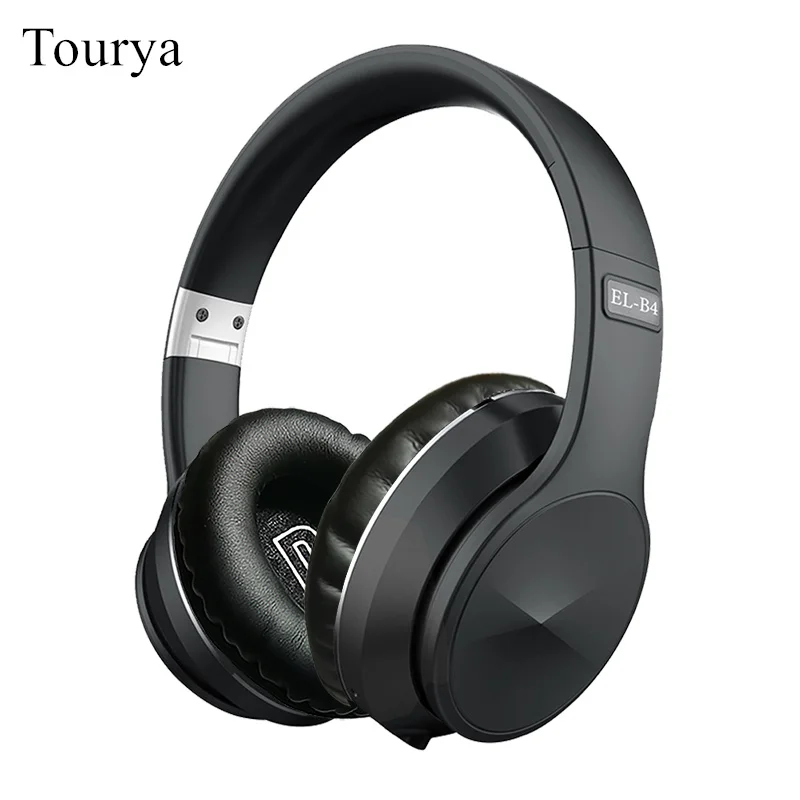 Беспроводные Bluetooth наушники Tourya B4 с микрофоном и поддержкой TF карты|earphones with