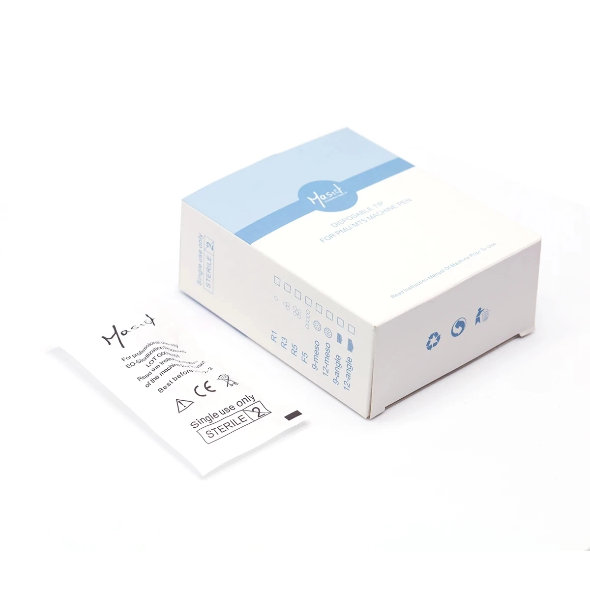 Новейший одноразовый макияж Mastor 3RL 15 шт. картридж с иглой для микроблейдинга