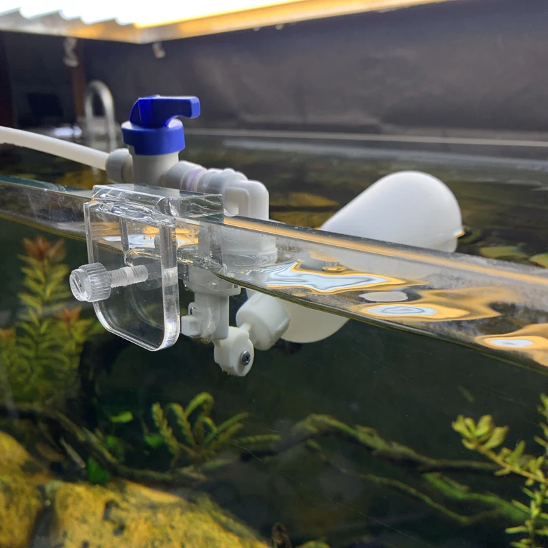Автоматический набор для замены воды в аквариуме 1/4 дюйма без питания