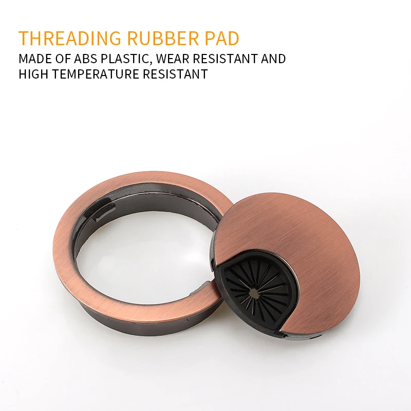 Оцинкованный сплав настольный провод крышка отверстия основание компьютера