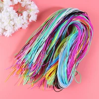 200pcs colorful braided rope pvc braided wire plastic diy braided rope diy braided string