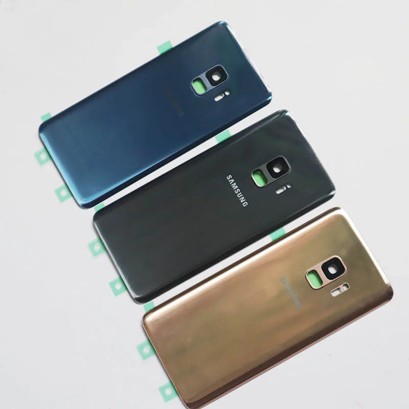Задняя крышка для samsung S9 Сменный стеклянный корпус Galaxy Plus G965 SM G965F G965FD G960 G960F