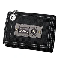 canvas male purses men wallets hasp zipper short wallet good qaulity cards id holder money bags clutch coin purse burse pocket
