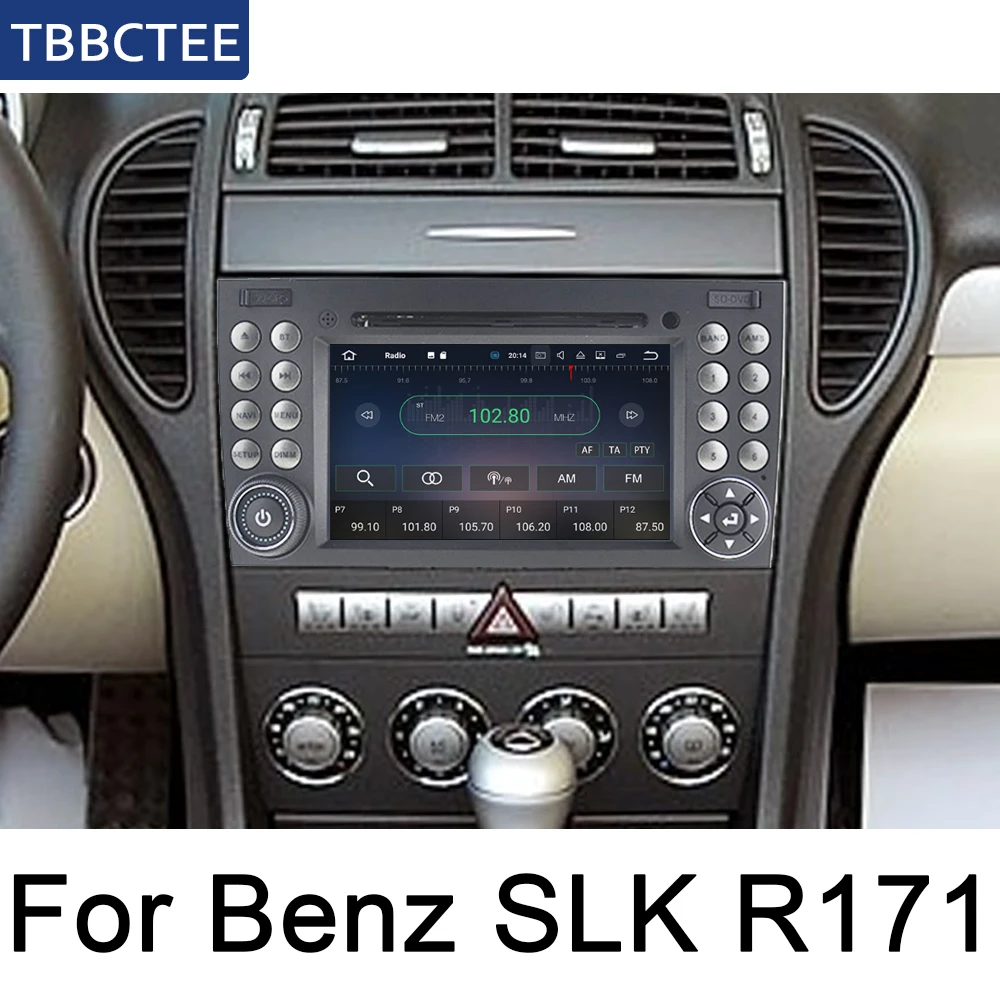 Для Mercedes Benz SLK Class R171 2004 ~ 2011 Android Радио bluetooth GPS навигация wifi стерео видео
