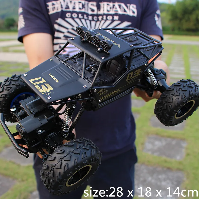 37см 1/12 RC автомобиль 4WD альпинистская машина 4x4 двойной двигатель Бигфут с