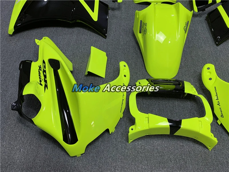 

Motorcycle Fairings Kit Fit For Honda Cbr600f 1992-1994 F2 Bodywork Set Neon fluorescence Black