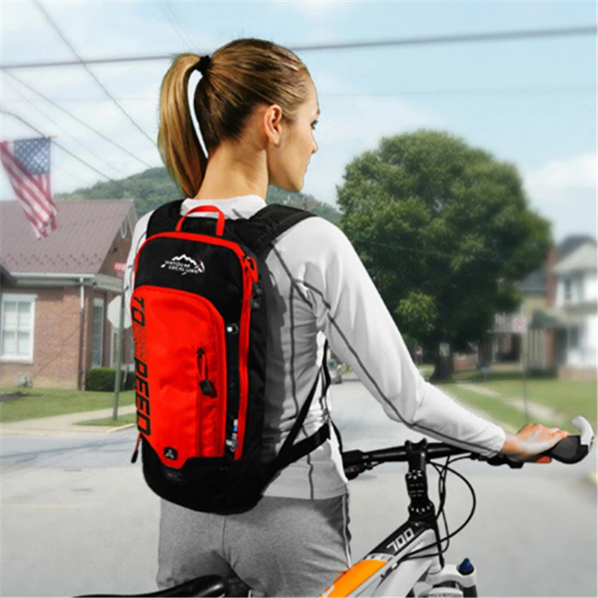 Bicycle Backpack 8L Waterproof Cycling Bag Men Women MTB Tactical Backpack Tourist Sports Bags Mountain Bike Bag for Bicycles