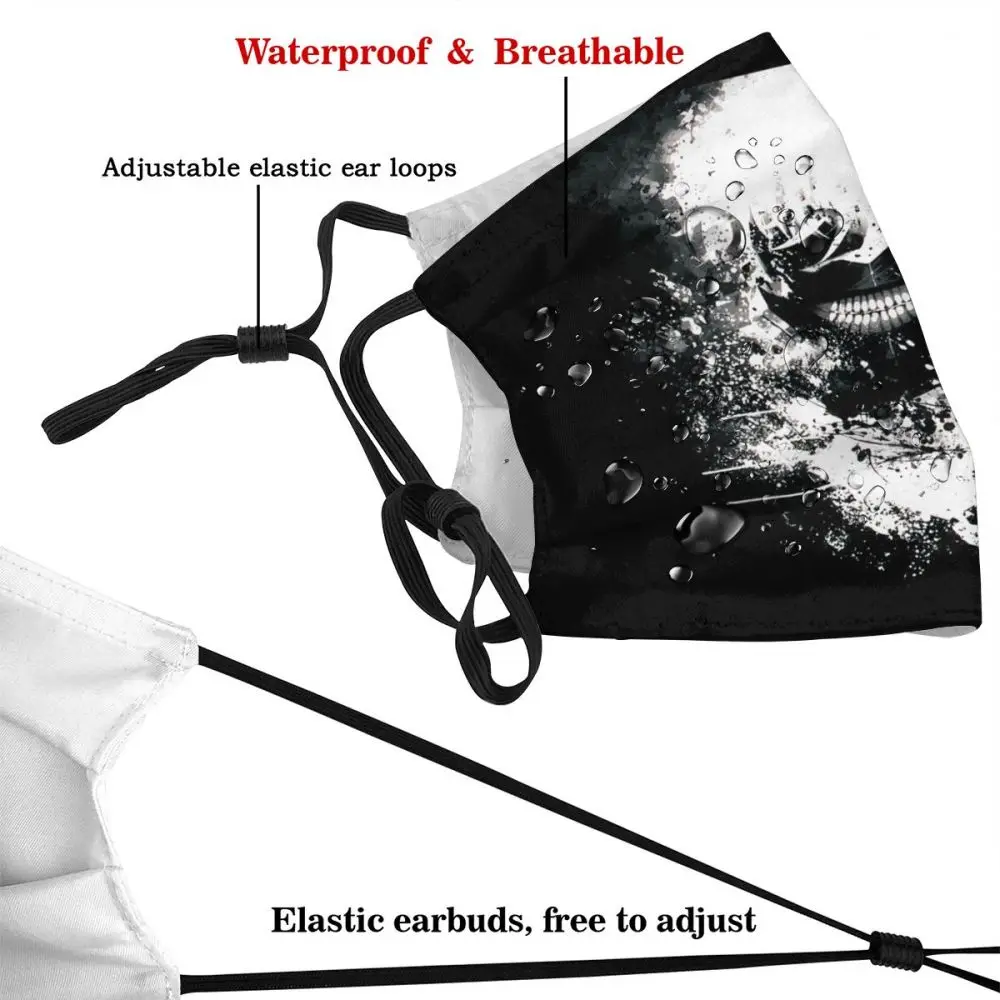 Маска-респиратор Токийский Гуль одноразовая маска против смога с фильтрами |