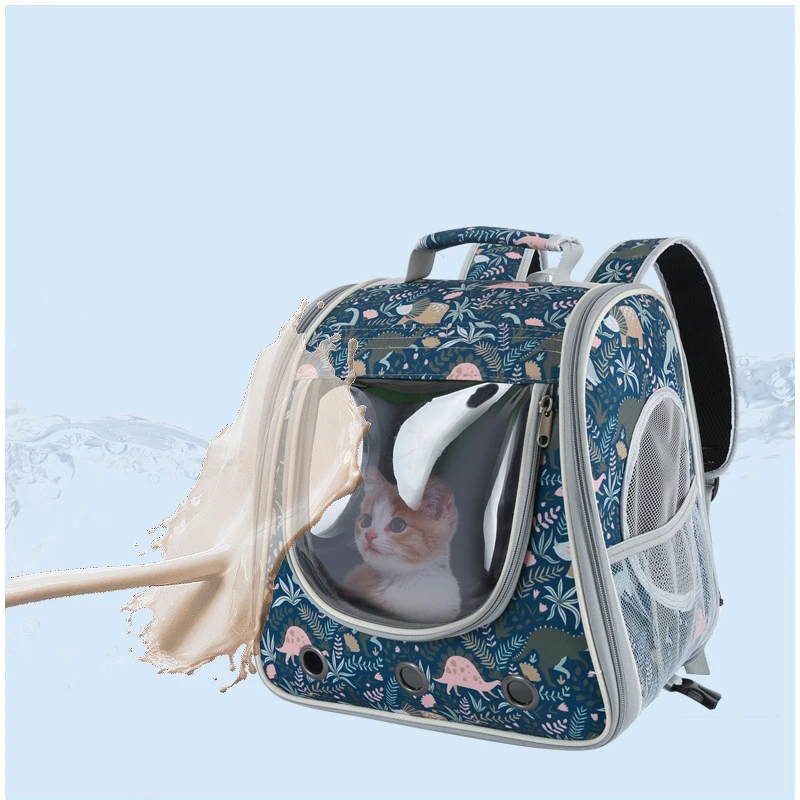 Сумка-переноска для домашних животных Воздухопроницаемый портативный рюкзак на