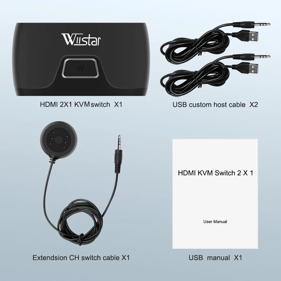 KVM HDMI переключатель 4K USB 2 0 разделитель в 1 поддержка цифрового монитора для