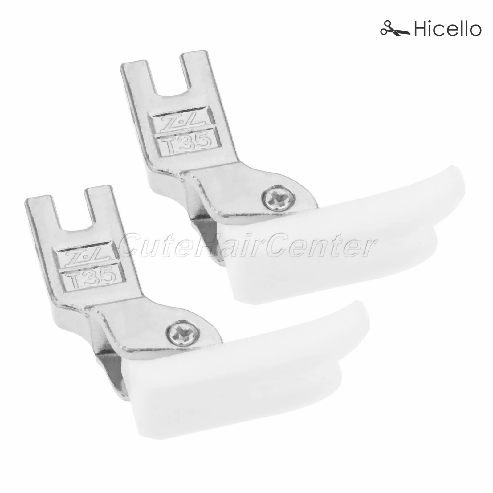 2 шт. швейная машина для ног/ног # T35 металл + пластиковые навесные молнии подходят