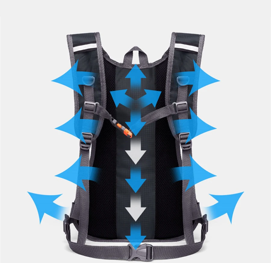 NEWBOLER Спорт на открытом воздухе Велоспорт рюкзак из нейлона водонепроницаемый MTB дорожный велосипед велосипедная канистра для воды Альпинизм Пешие прогулки гидратация рюкзак для мужчин