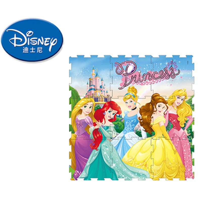 

Коврик для ползания Disney, 30x30, 9 шт., детский коврик для девочки, детский игровой коврик, сборный коврик для лазания, детский игрушечный коврик ...
