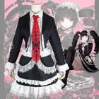 DanganRonpa yasuhiro taeko женское платье Celestia Ludenberg азартные игры Девушка Лолита школьная одежда Zentai униформа