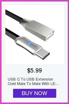 Usb type-C кабель для Oneplus 5 USB кабель для быстрой зарядки и передачи данных типа C для samsung S9 huawei P10 YS-34