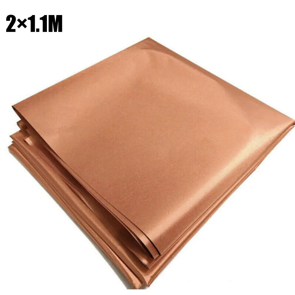 

2M Copper Shielding Fabric-Blocking RFID Radiation Singal Wifi RF/EMI/EMF/LF For Celltowers Microwave