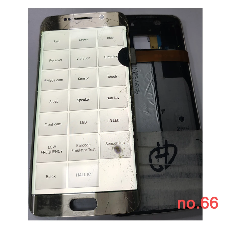 Для Samsung Galaxy S6 Edge G950 LCD маленький дефектный сенсорный экран дигитайзер в сборе с