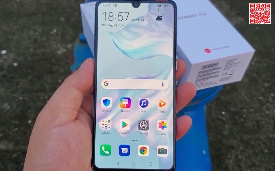 Huawei P30 глобальная версия ELE-L29 FCCID 8 ГБ 128G мобильный телефон с двумя sim-картами Kirin 980 Octa Core 6,1 дюймов Android 9,0 NFC 3650 мАч 32 МП