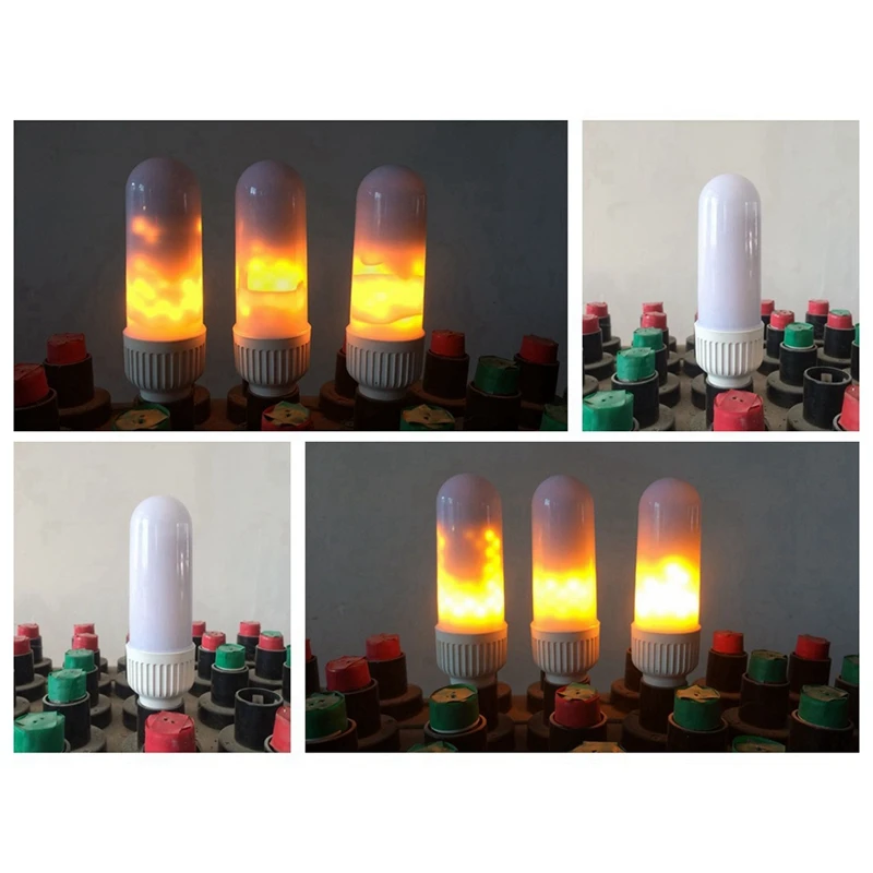 

LED Flame Light Simulation Flame Light E27 Flame Effect Light for Festival Garden Decoration 2pcs