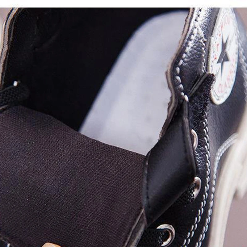 Модные Ботинки Martin для мальчиков новинка сезона осень зима 2021 кожаные детские